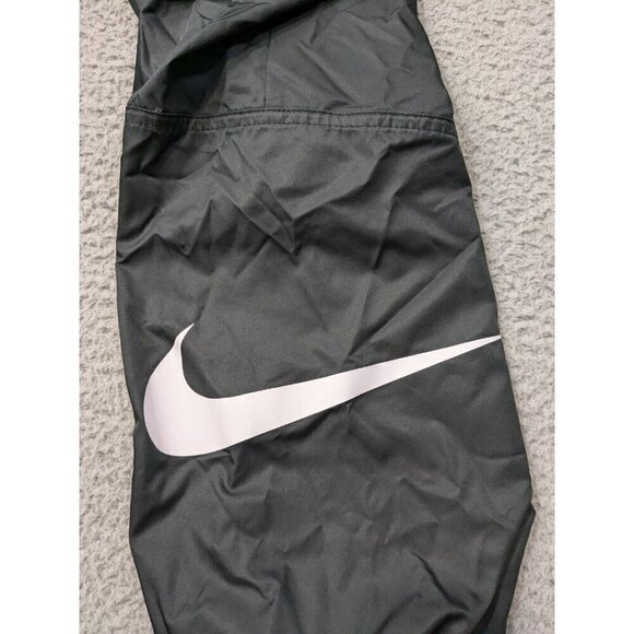 Nike Pants Womens Medium Joggers Big Swoosh Logo Pockets Elastic Waist Black - Picture 11 of 11